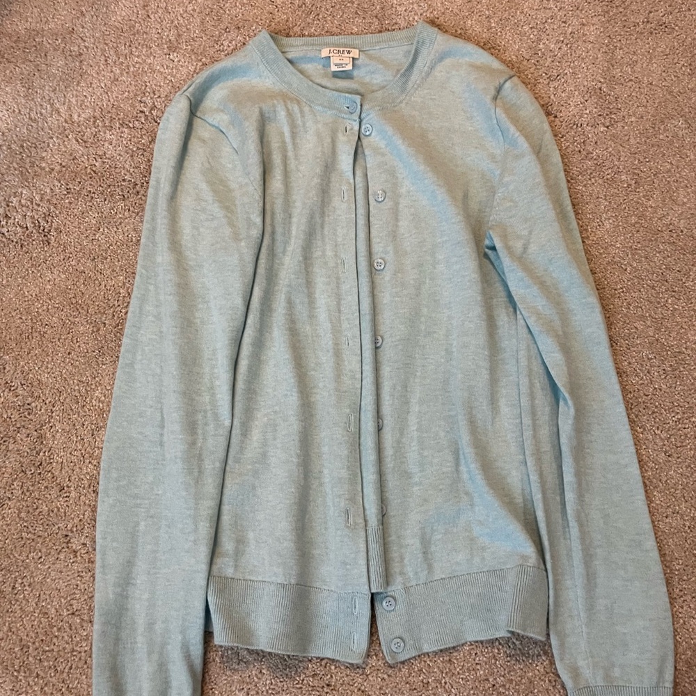 J. Crew Light Blue Women's Sweater
